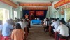 Quang cảnh buổi Hội nghị đối thoại tại thôn Tú Trà