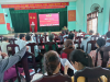 Bình Trung: Công an xã lắng nghe ý kiến góp ý của Nhân dân